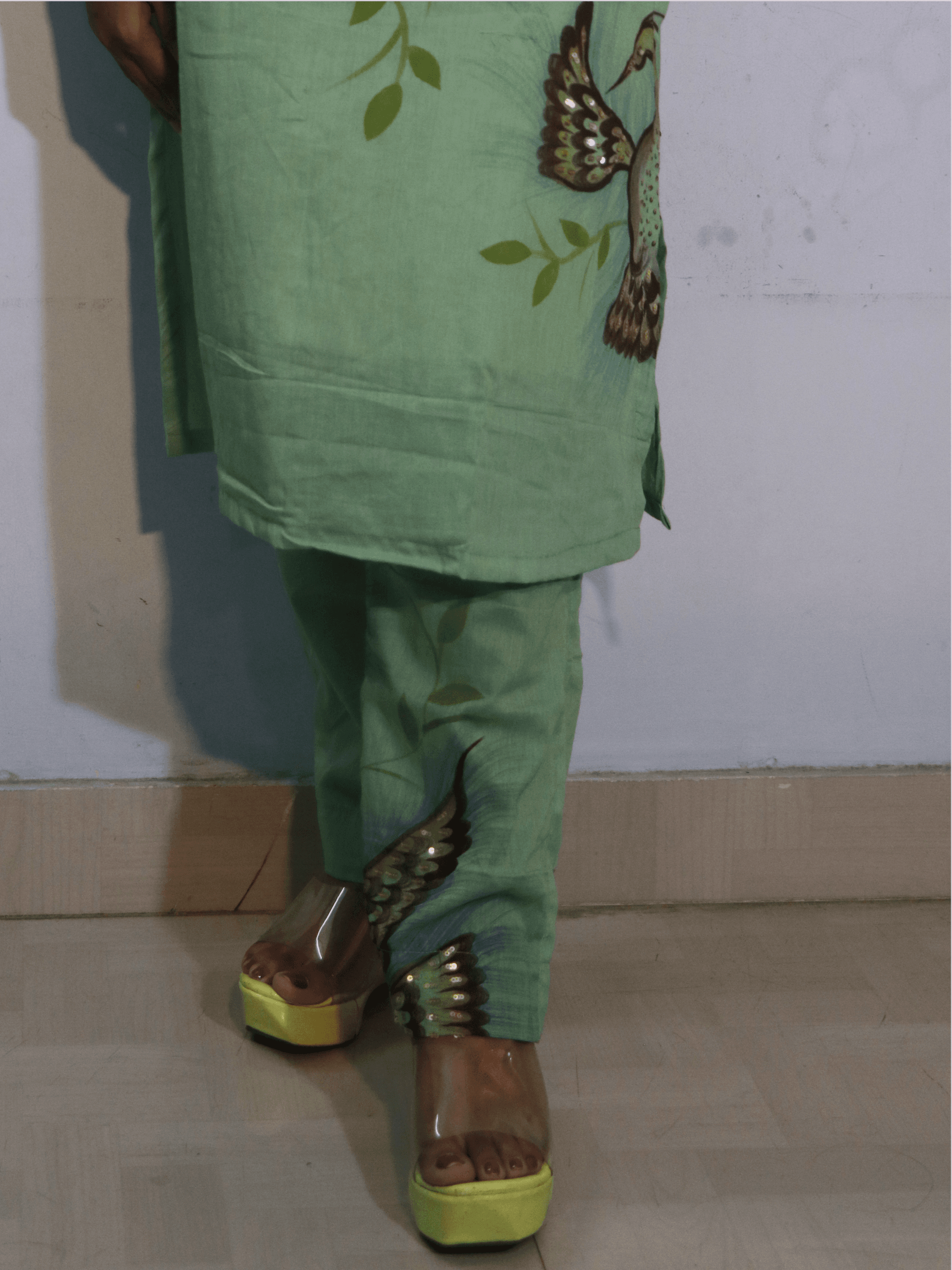 Meher Kurti Pant Set view 2